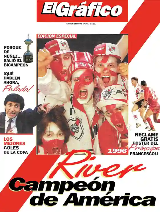 Capa da revista El Gráfico