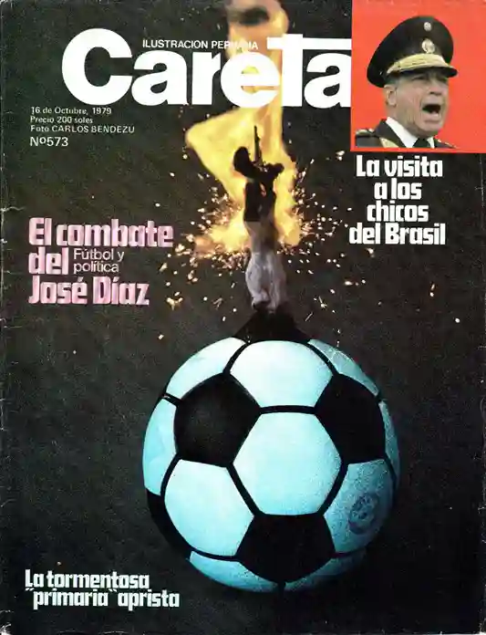 Capa da revista Caretas
