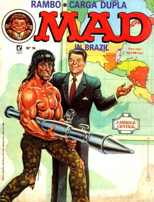Capa da revista MAD
