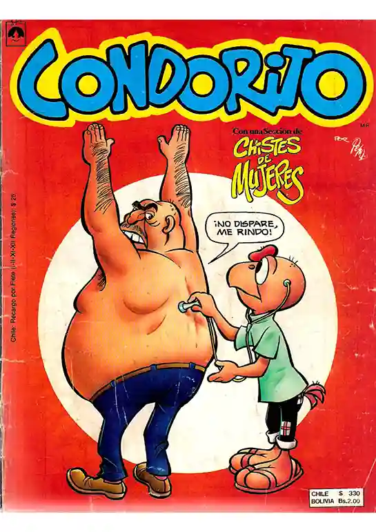 Capa da revista Condorito